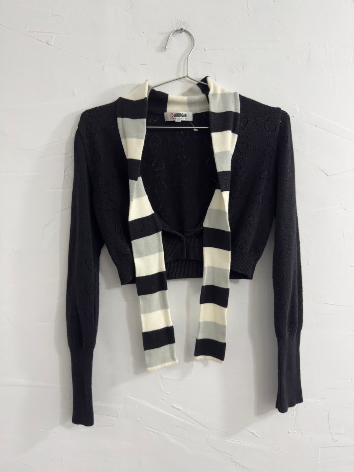 morgan design crop cardigan 상품이미지1