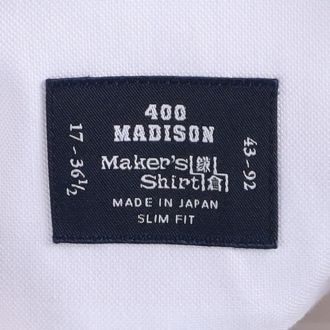 메이커스 셔츠 Maker's Shirts Cotton Shirt 
 상품이미지8