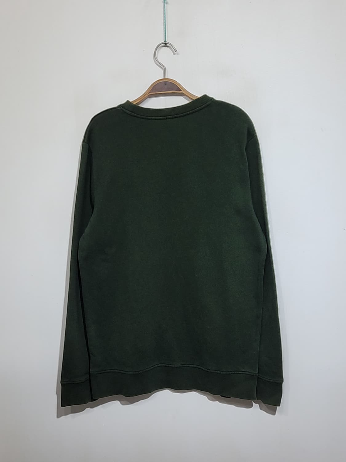 (L) 아페세 기모 맨투맨 무지 APC 스웨트 티셔츠  상품이미지5