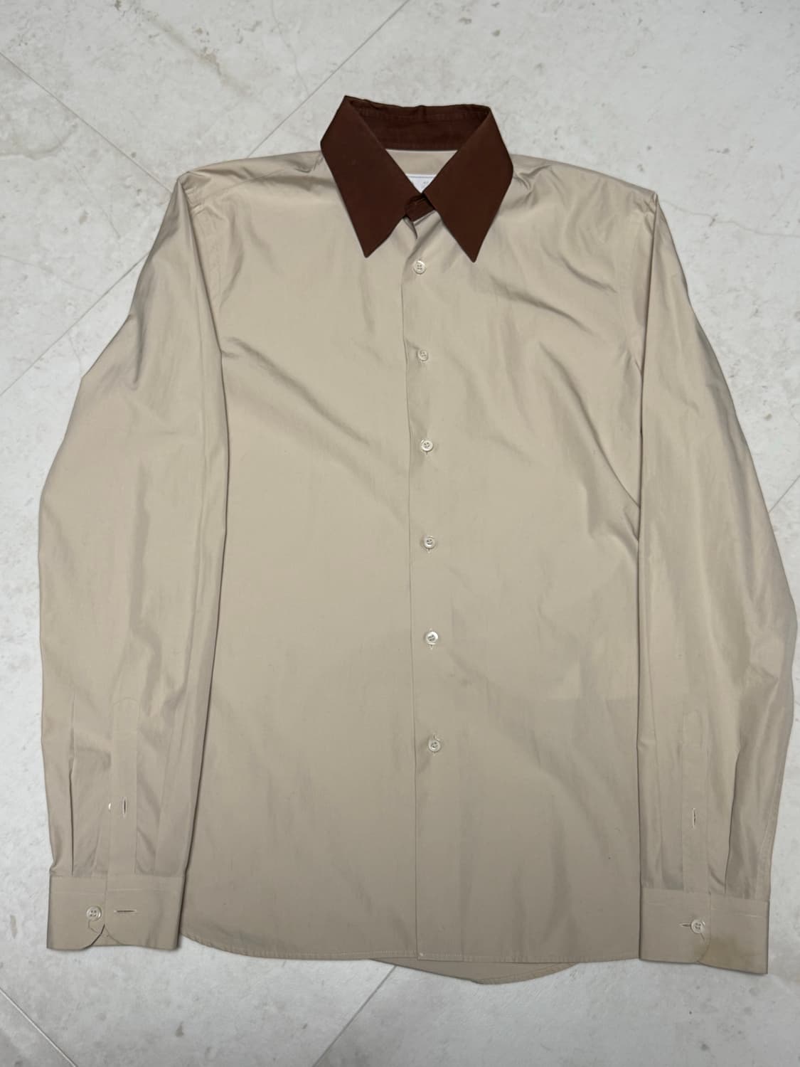 Prada Two tone Collar shirts 상품이미지2