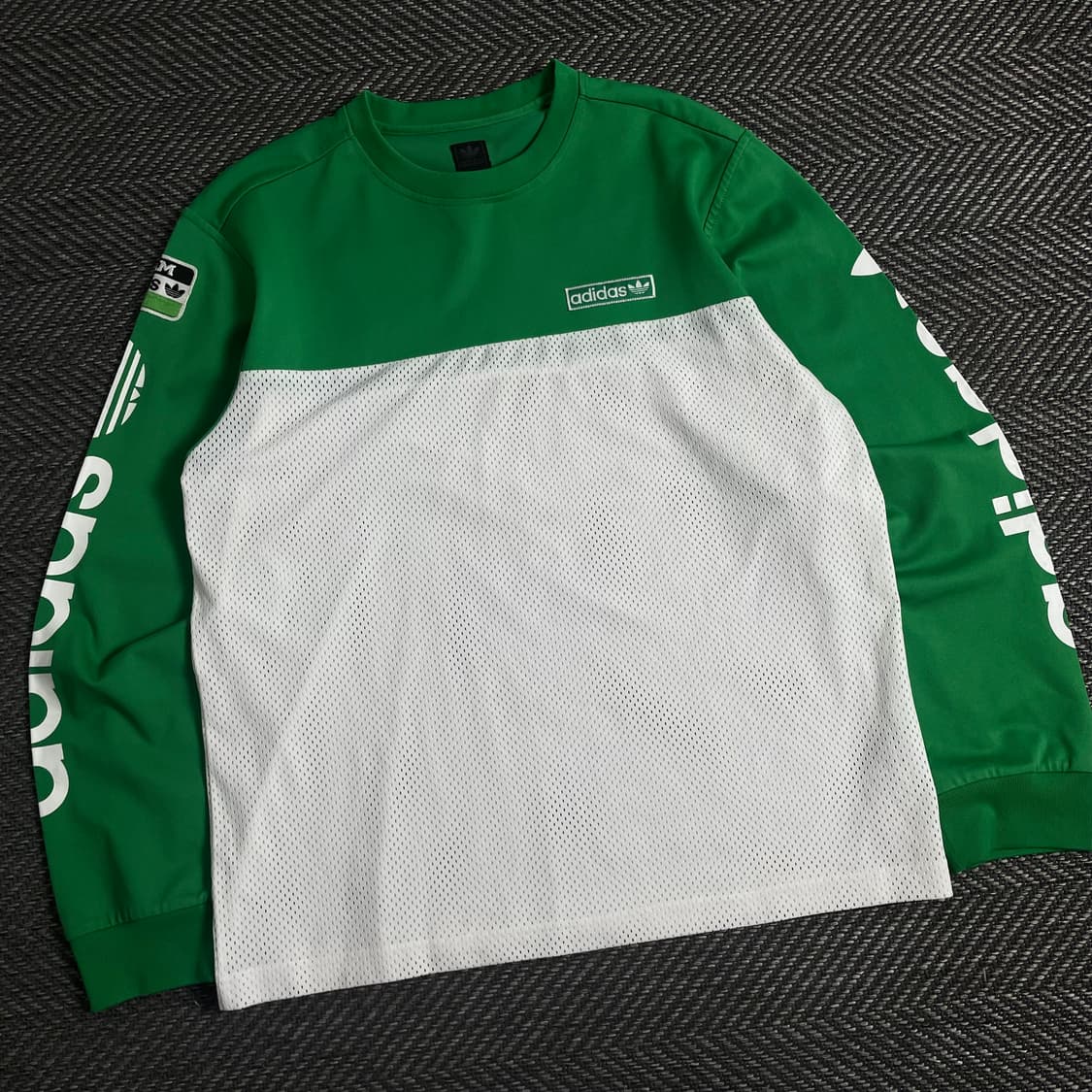 아디다스 올드스쿨 스펠로고 메쉬 트레이닝 탑y 3599 상품이미지1