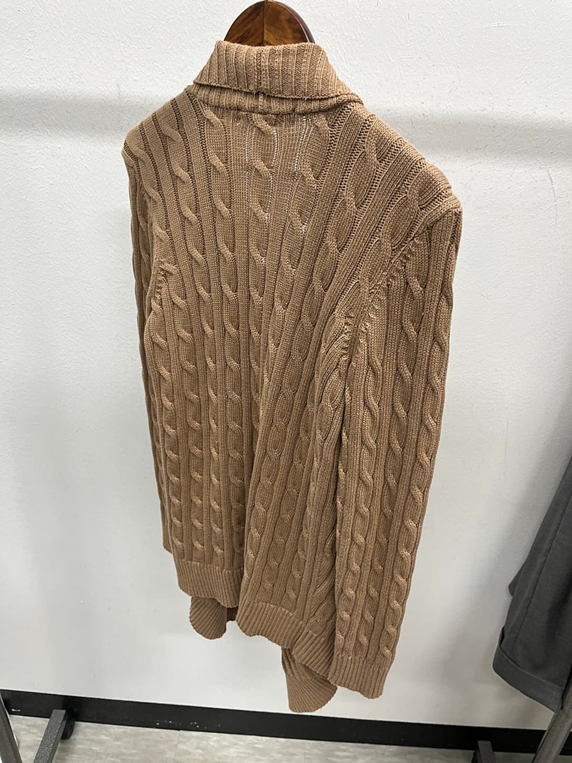 여) 랄프로렌 논버튼 케이블 가디건  상품이미지6