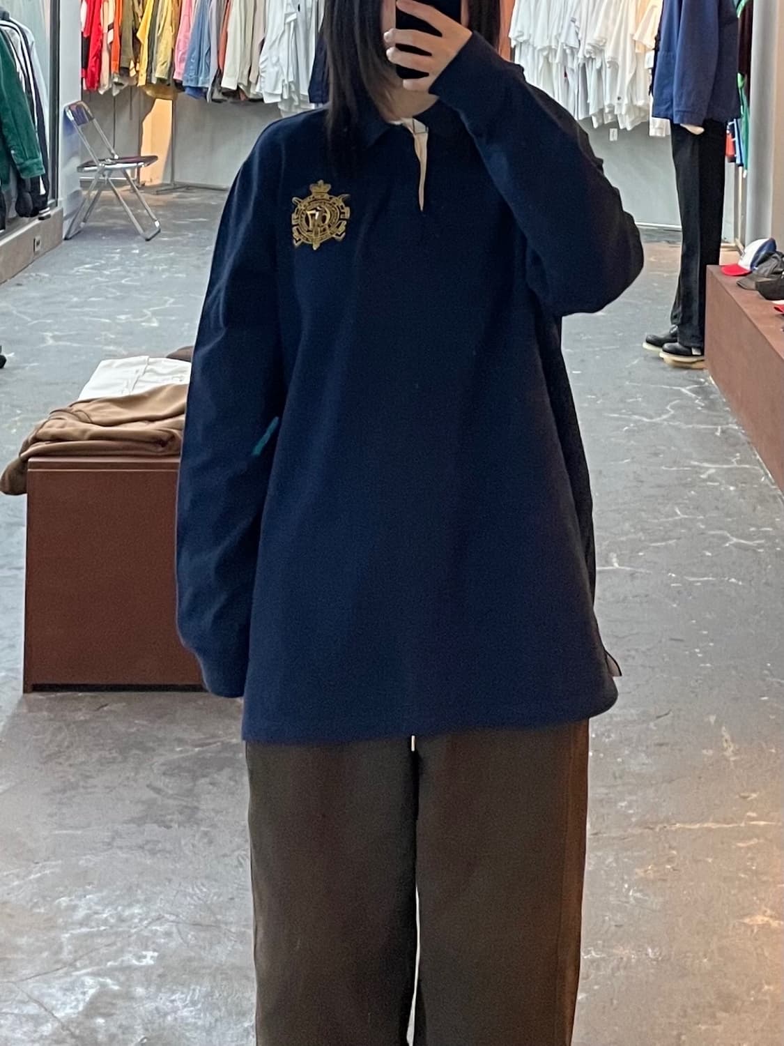 폴로 랄프로렌 크레스트 자수 카라티 H1344 상품이미지1