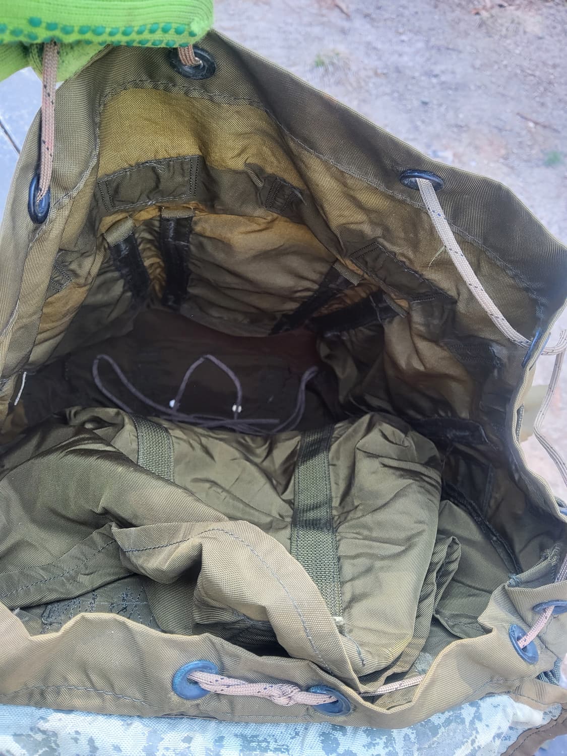 미군정품 미디움사이즈 엘리스팩 프레임포함  상품이미지6