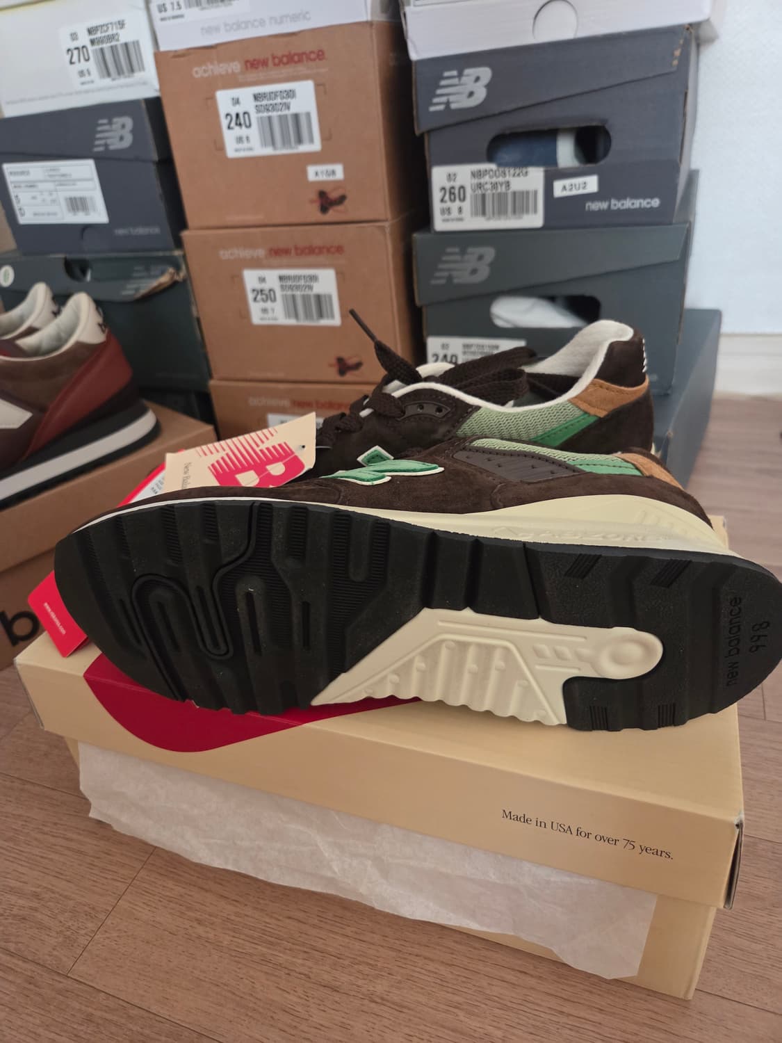 뉴발란스 998 270 새상품 U998BG 상품이미지2