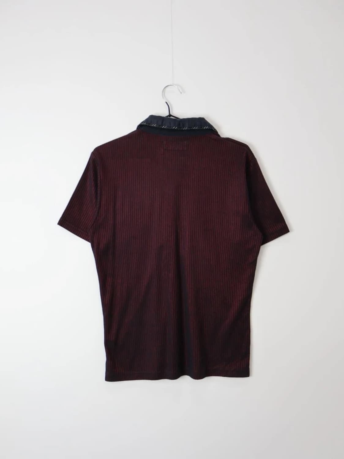 Nota Bene Stripe Polo Henley Shirt 상품이미지4