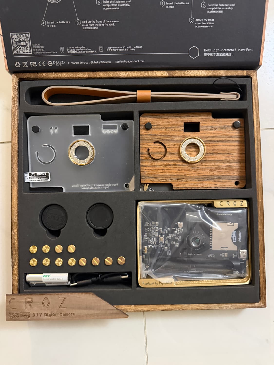 Paper Shoot CROZ Premium 카메라 세트 상품이미지3