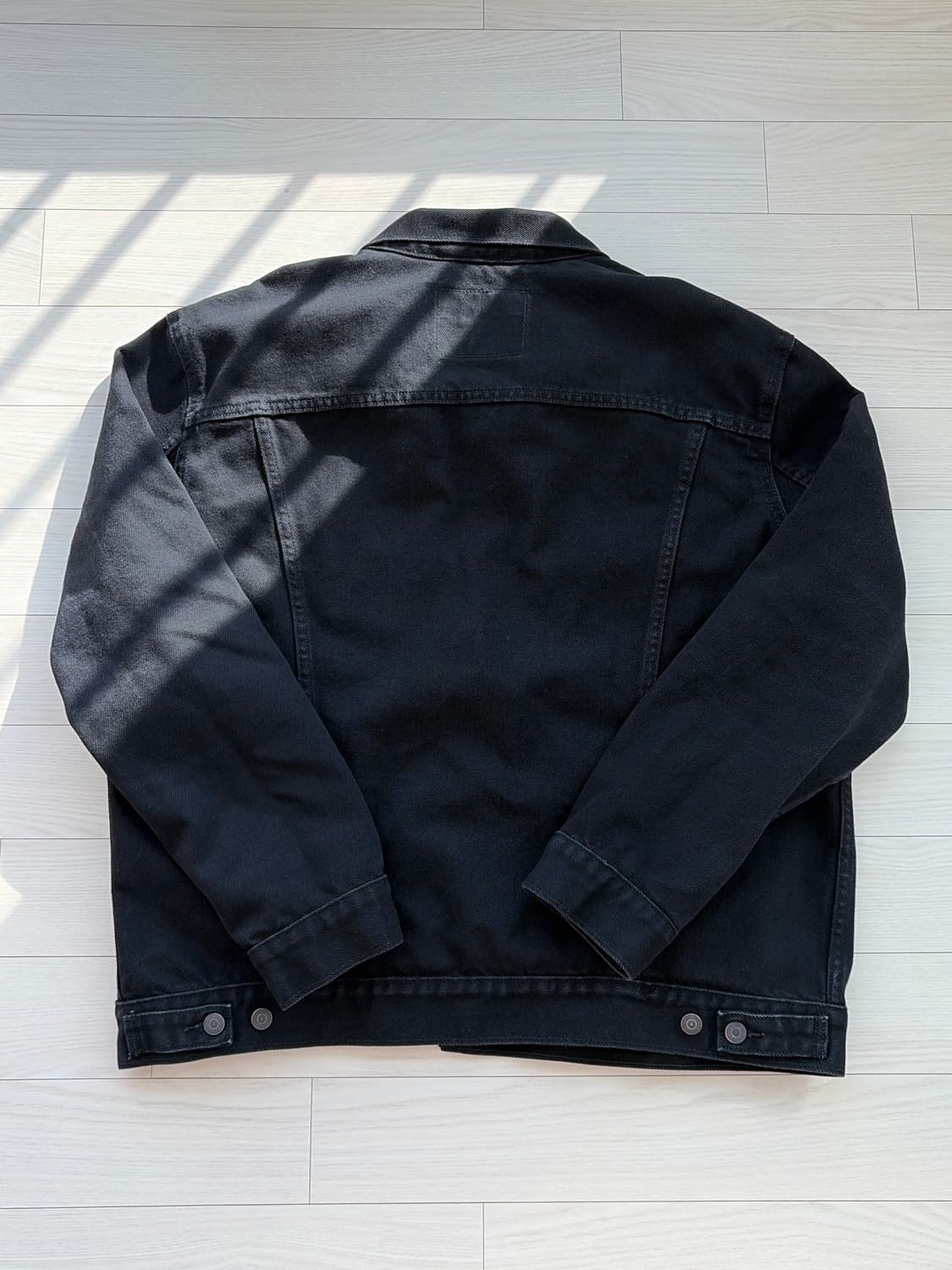 Levis 리바이스 데님 블랙 트러커 자켓 XXL (105)   상품이미지3