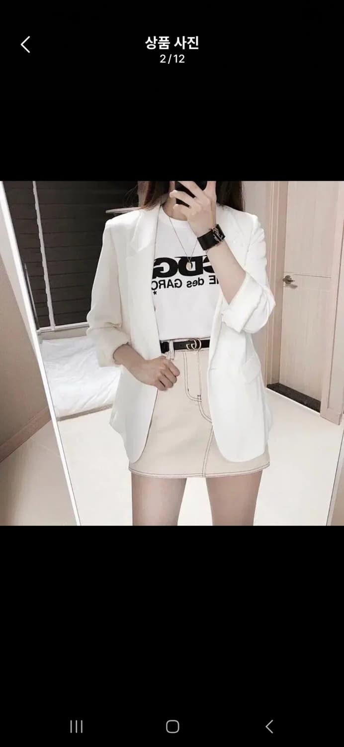 꼼데 CDG 반팔티 상품이미지4