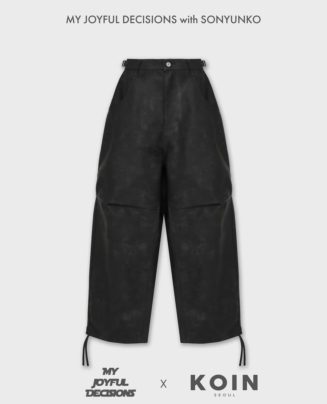 MJD 코인서울 에코레더팬츠 상품이미지1