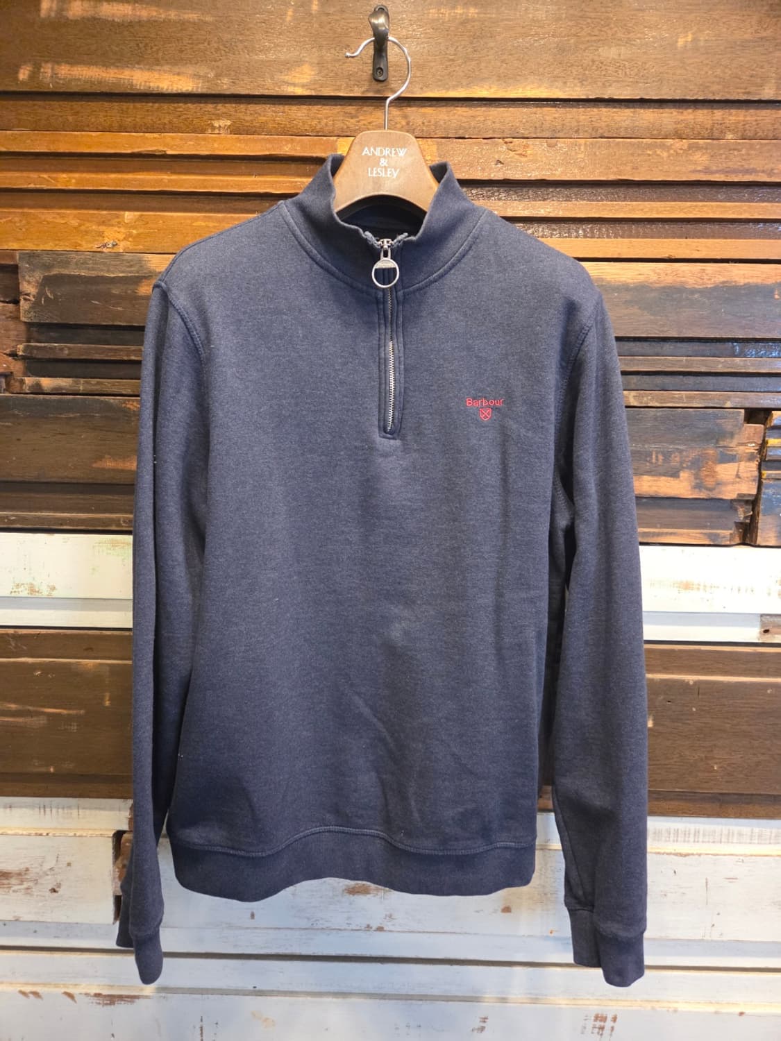 바버 짚업 스웻  상품이미지10