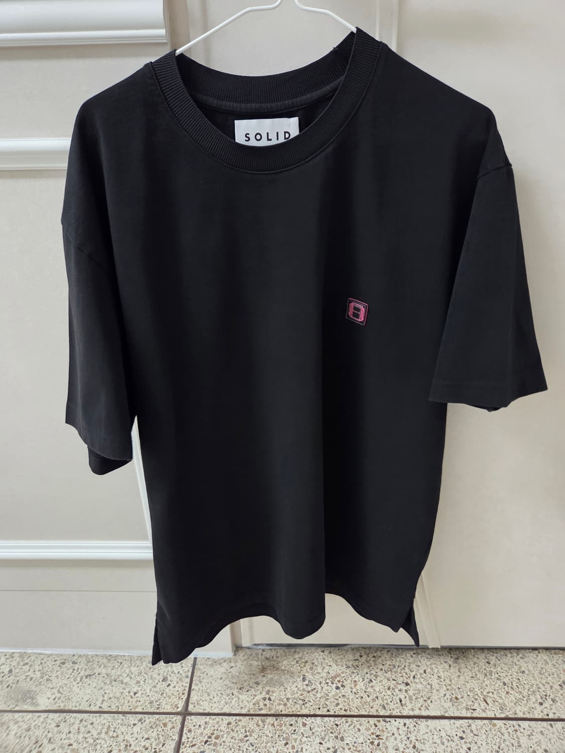 솔리드 옴므 블랙 반팔 티셔츠 48 상품이미지1