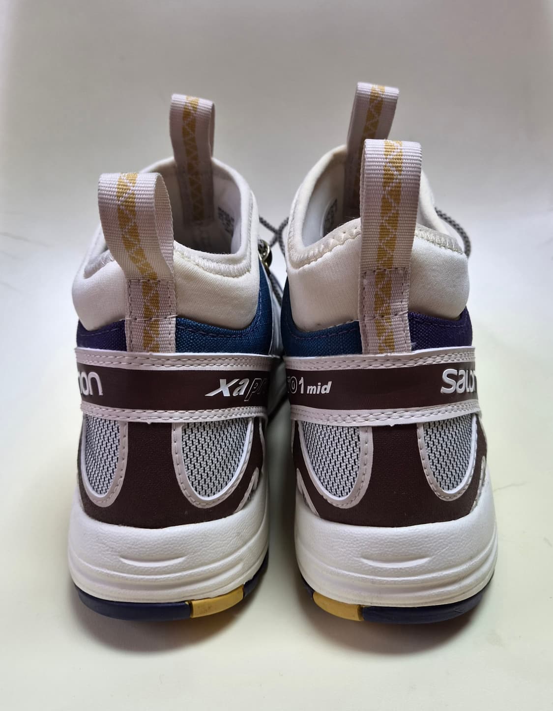 살로몬 고어텍스 운동화 250 크림퍼플브라운 상품이미지3