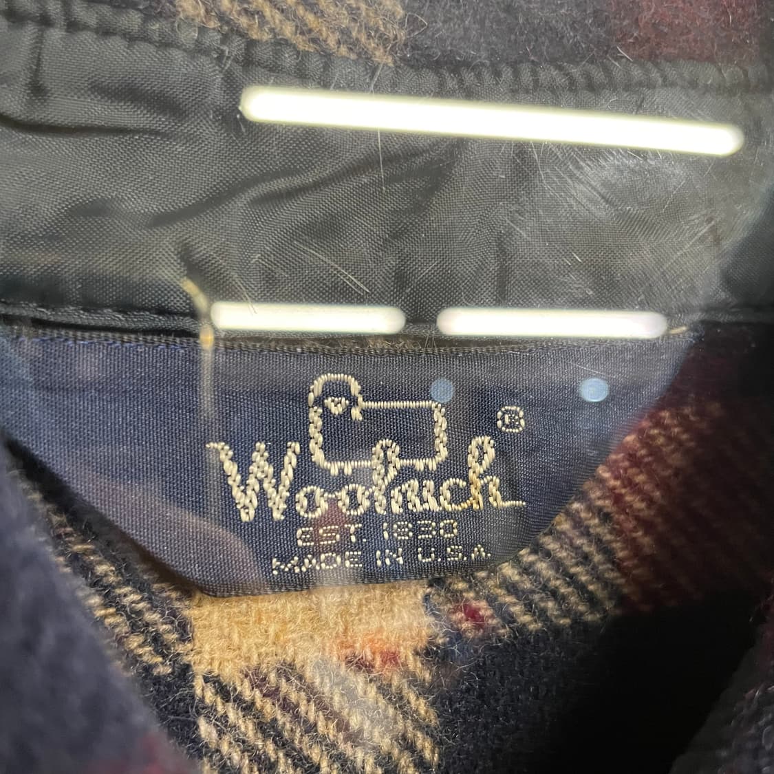 90s 울리치 버팔로 울 체크셔츠 상품이미지8