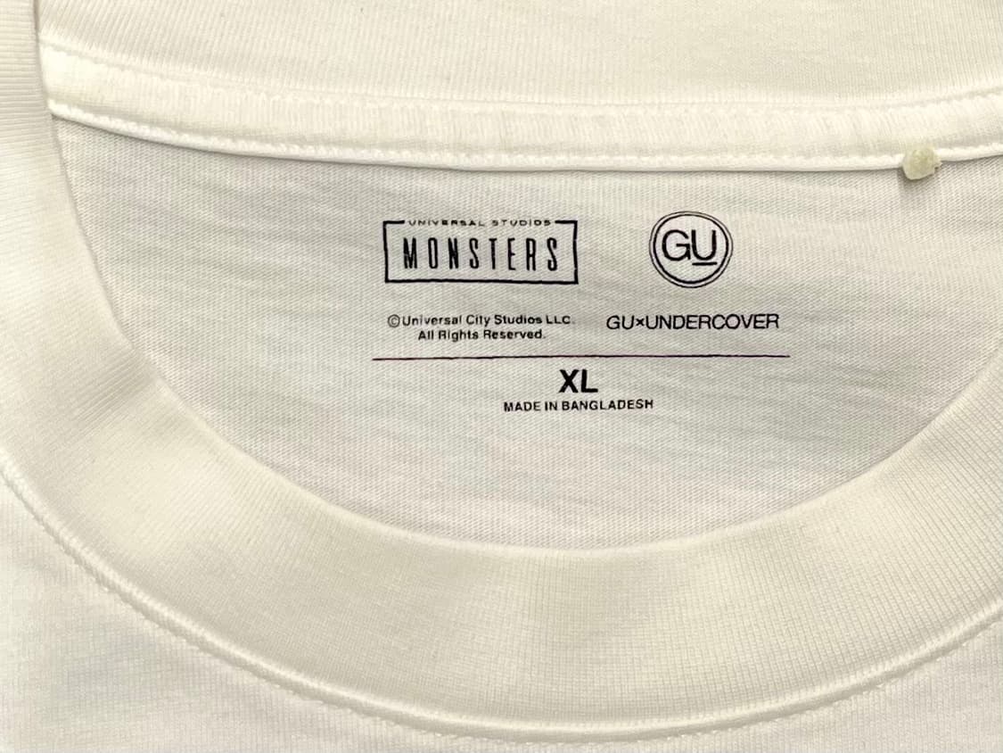 [105] GU X 언더커버 프랑켄슈타인 반팔티 XL 상품이미지3