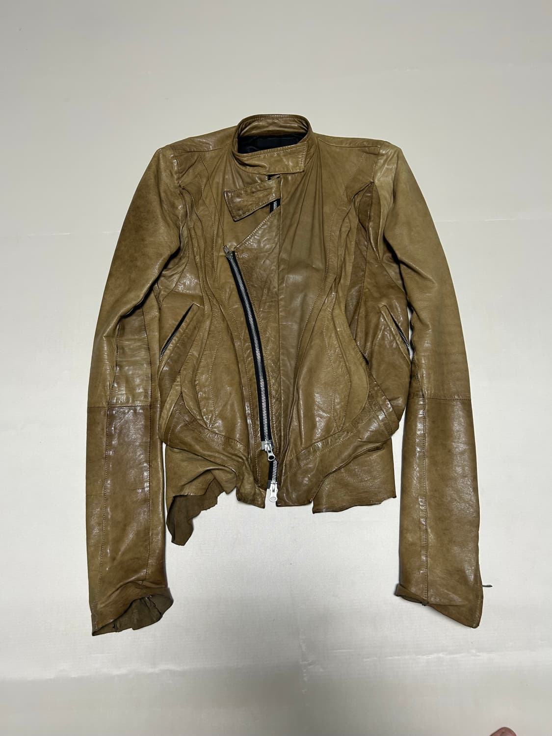 Ekam 러프 레더자켓 상품이미지1