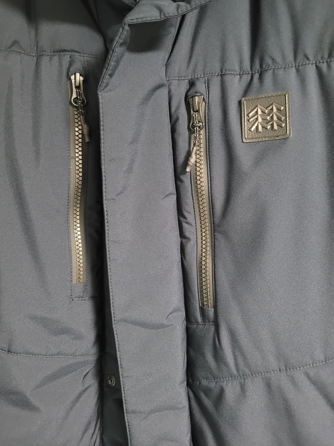 코오롱스포츠 테르누벨 다운롱패딩 네이비 105 상품이미지4