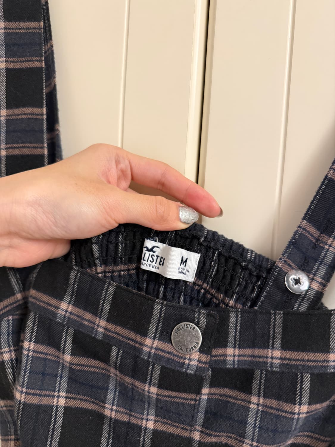 Holister 홀리스터 체크 원피스 M 상품이미지5