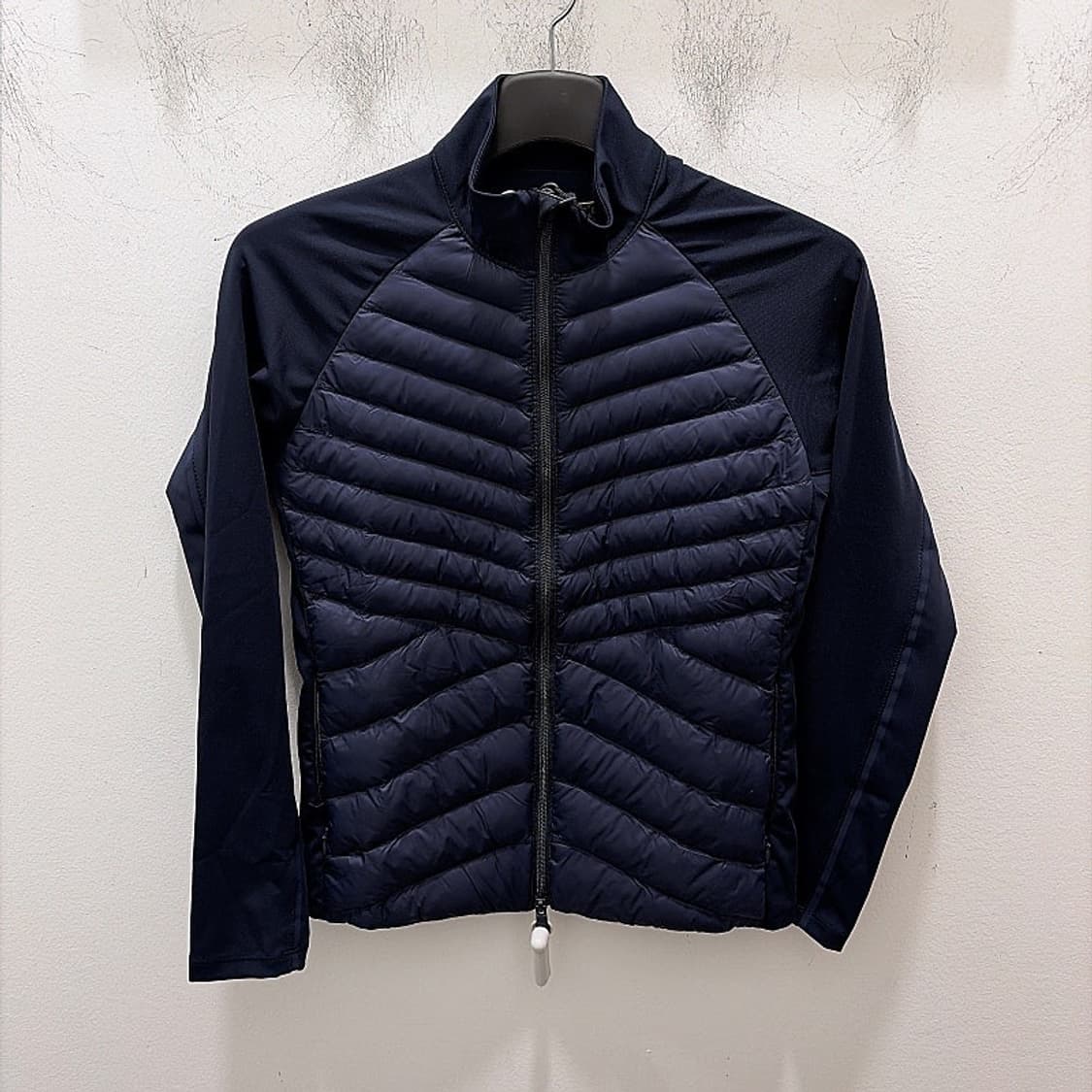(정품/새상품) 지포어 여성 네이비 하이브리드 패딩 자켓 상품이미지1