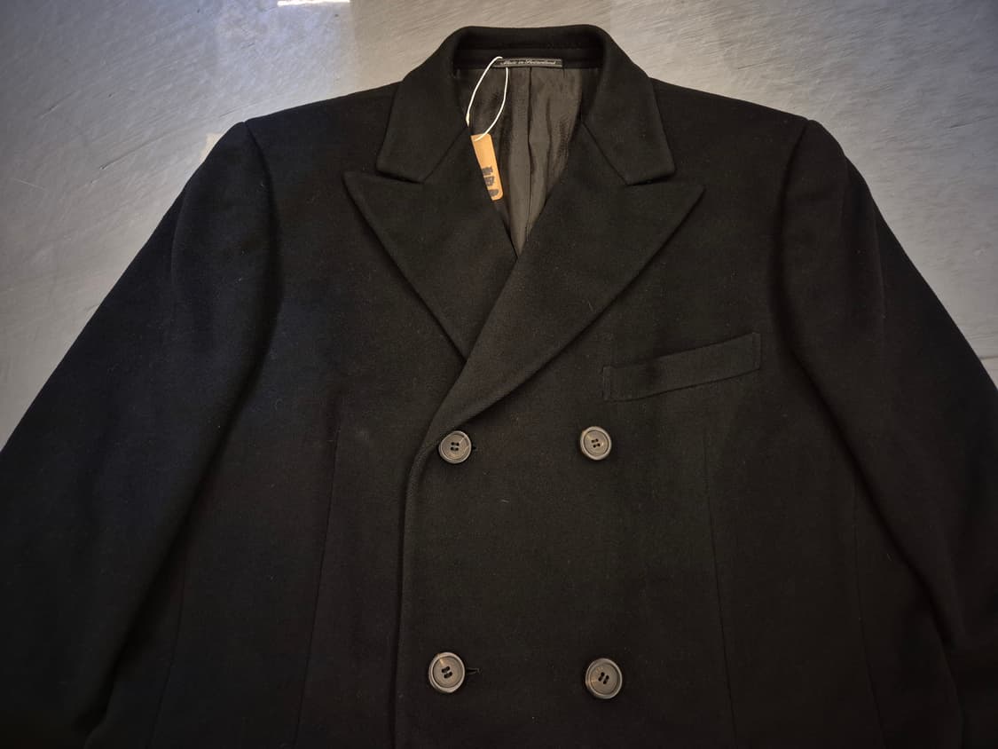 90s GIANNI VERSACE 울 더블 롱코트 상품이미지4