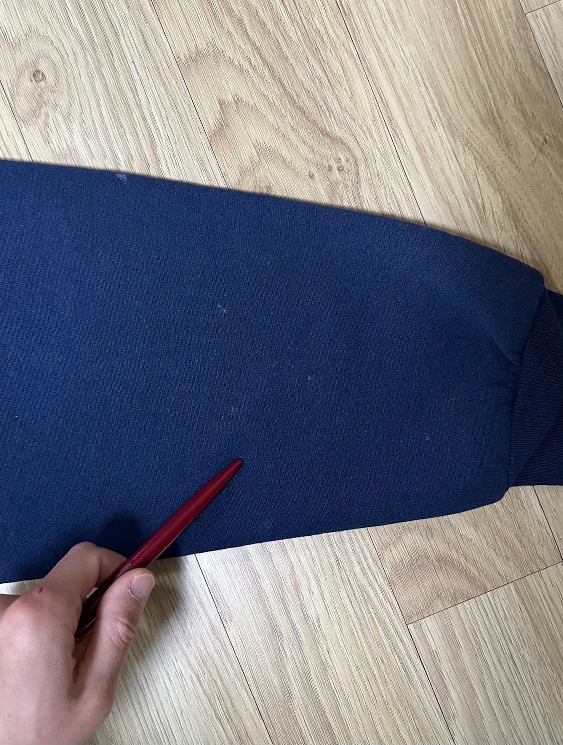 90s 빈티지 러셀 후드집업 네이비 XL 상품이미지9