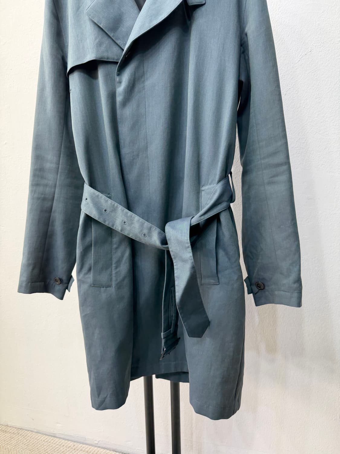 정품) Theory 띠어리 루즈핏 트렌치 코트 XS 상품이미지3