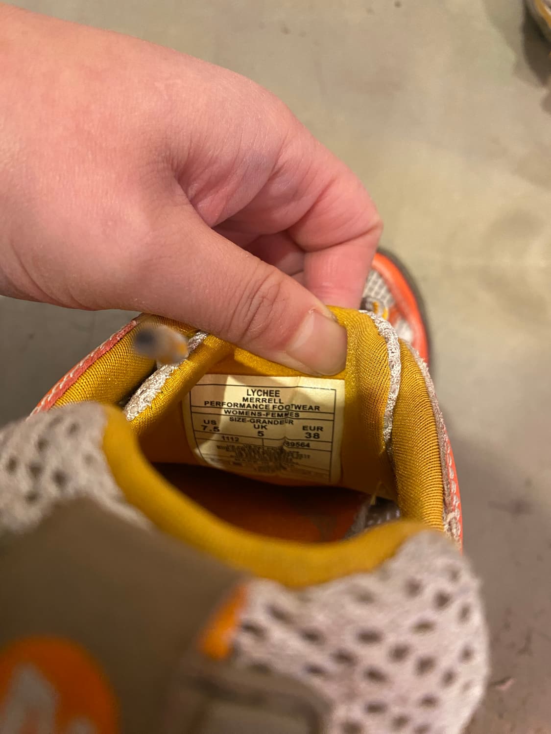 머렐x비브람 트레킹화 상품이미지8