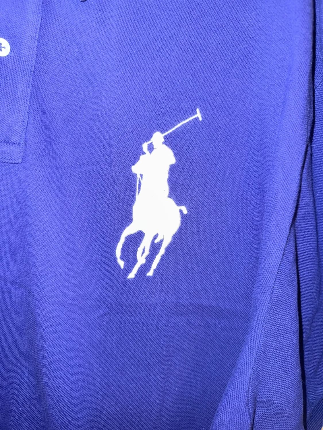 폴로 랄프로렌 빅포니 이탈리아 반팔 카라티 네이비 #3 상품이미지3