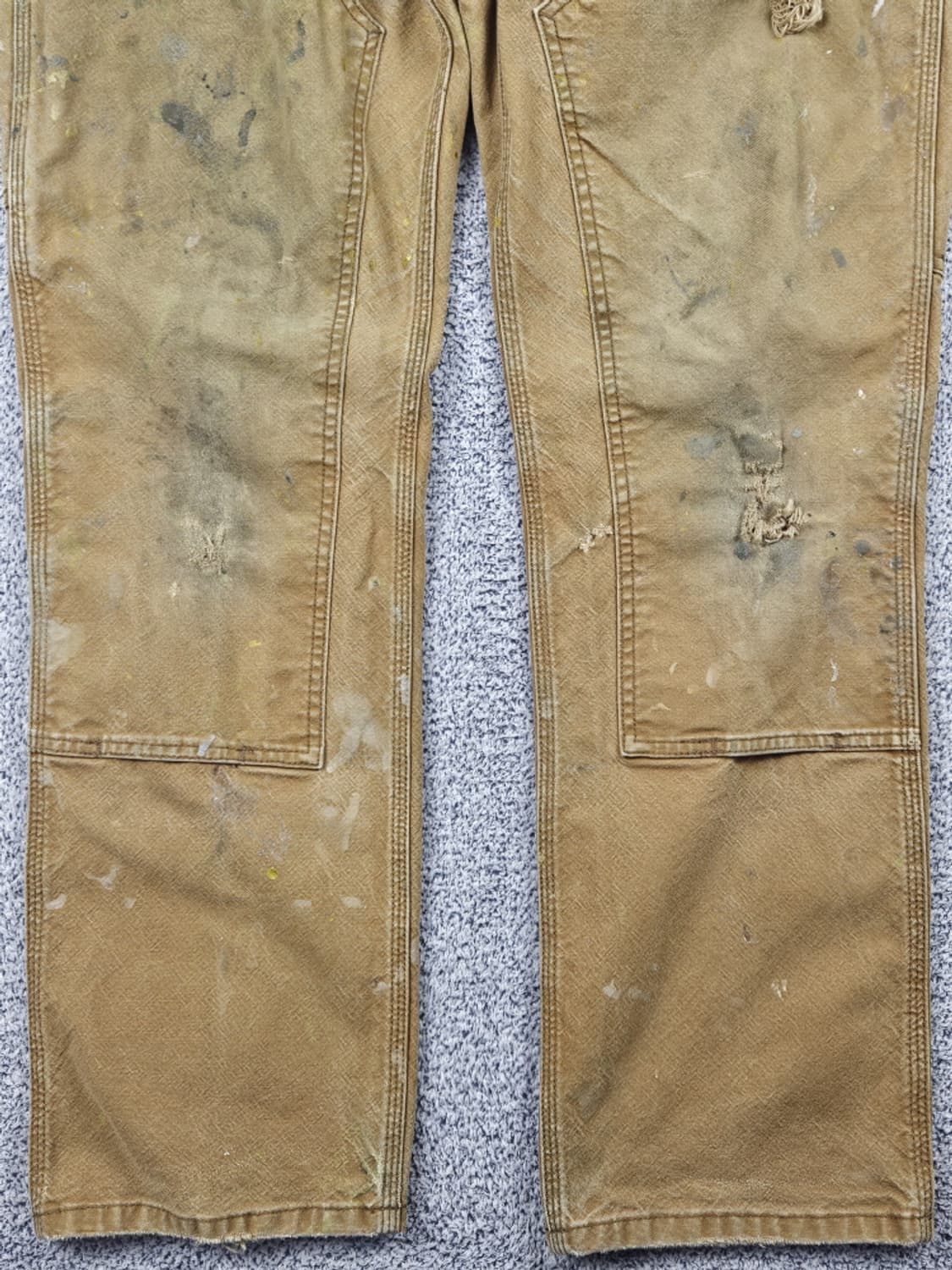 칼하트 덕 캔버스 더블니 카펜터 워크 팬츠 (32 X 32)/ 10169 상품이미지6