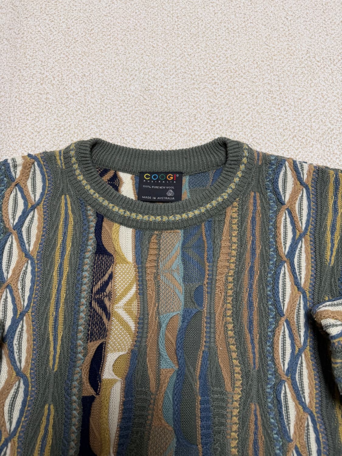 쿠지 3D 케이블 니트 상품이미지3