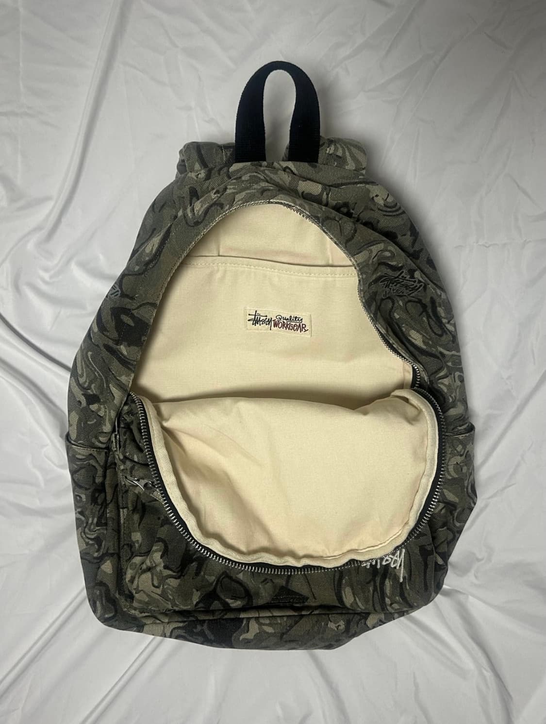 스투시 캔버스 백팩 베일 카모 상품이미지3