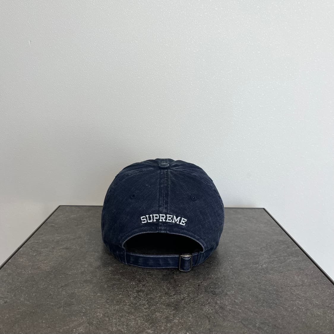(OS) 슈프림 S로고 볼캡 모자 23FW 피그먼트 네이비 상품이미지4