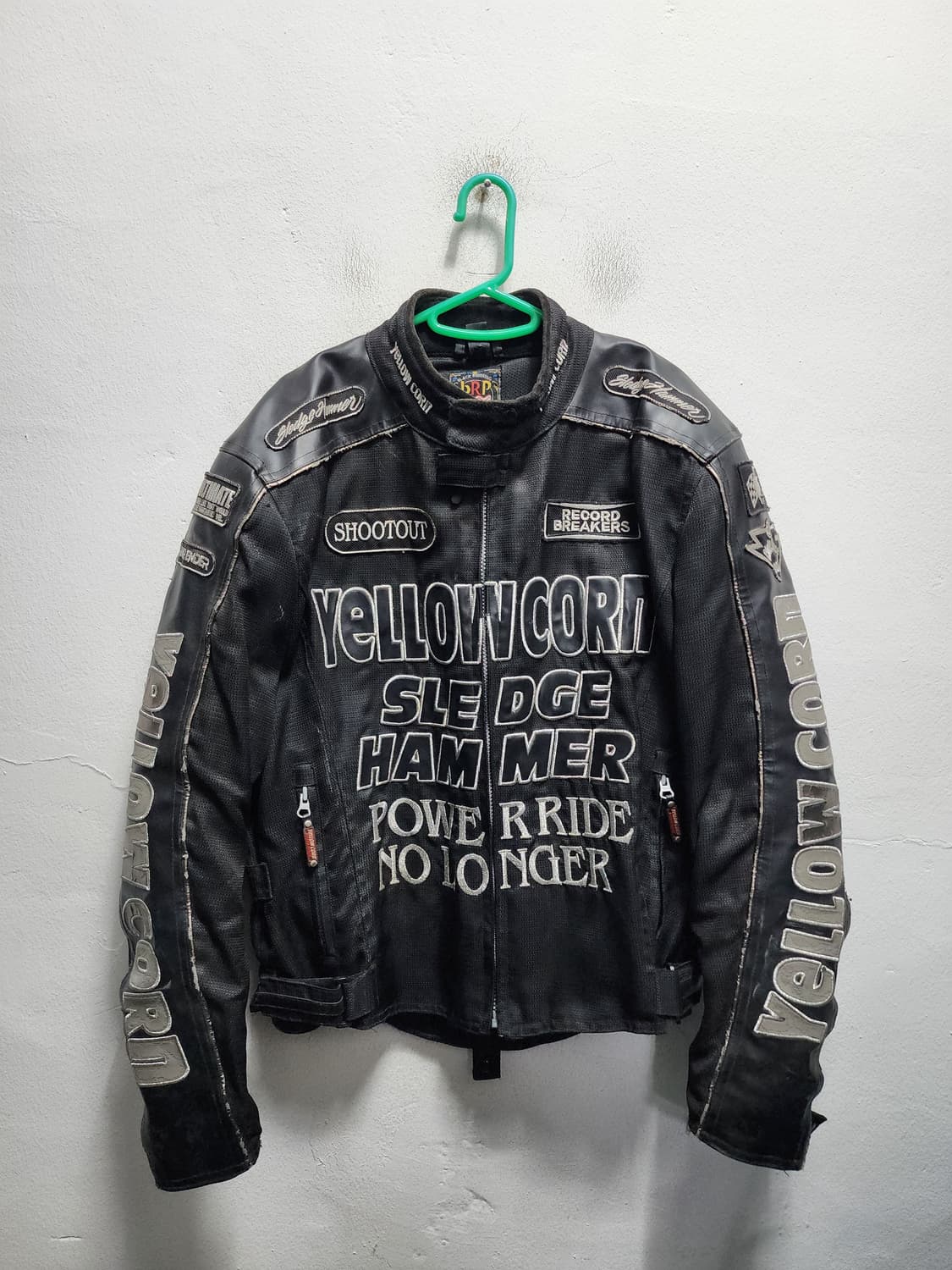 옐로우콘 보호구완비 BRP 블랙 레이싱 자켓 상품이미지1