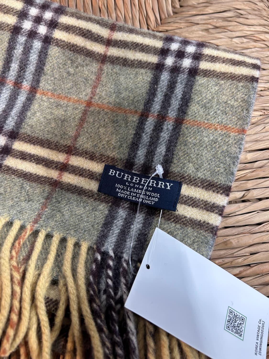 Burberry Nova Check Muffler 상품이미지3
