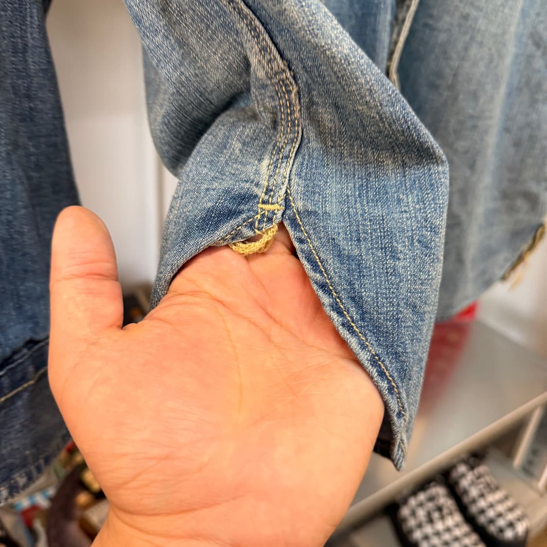 휴스턴 데님 워크셔츠 XL 상품이미지4