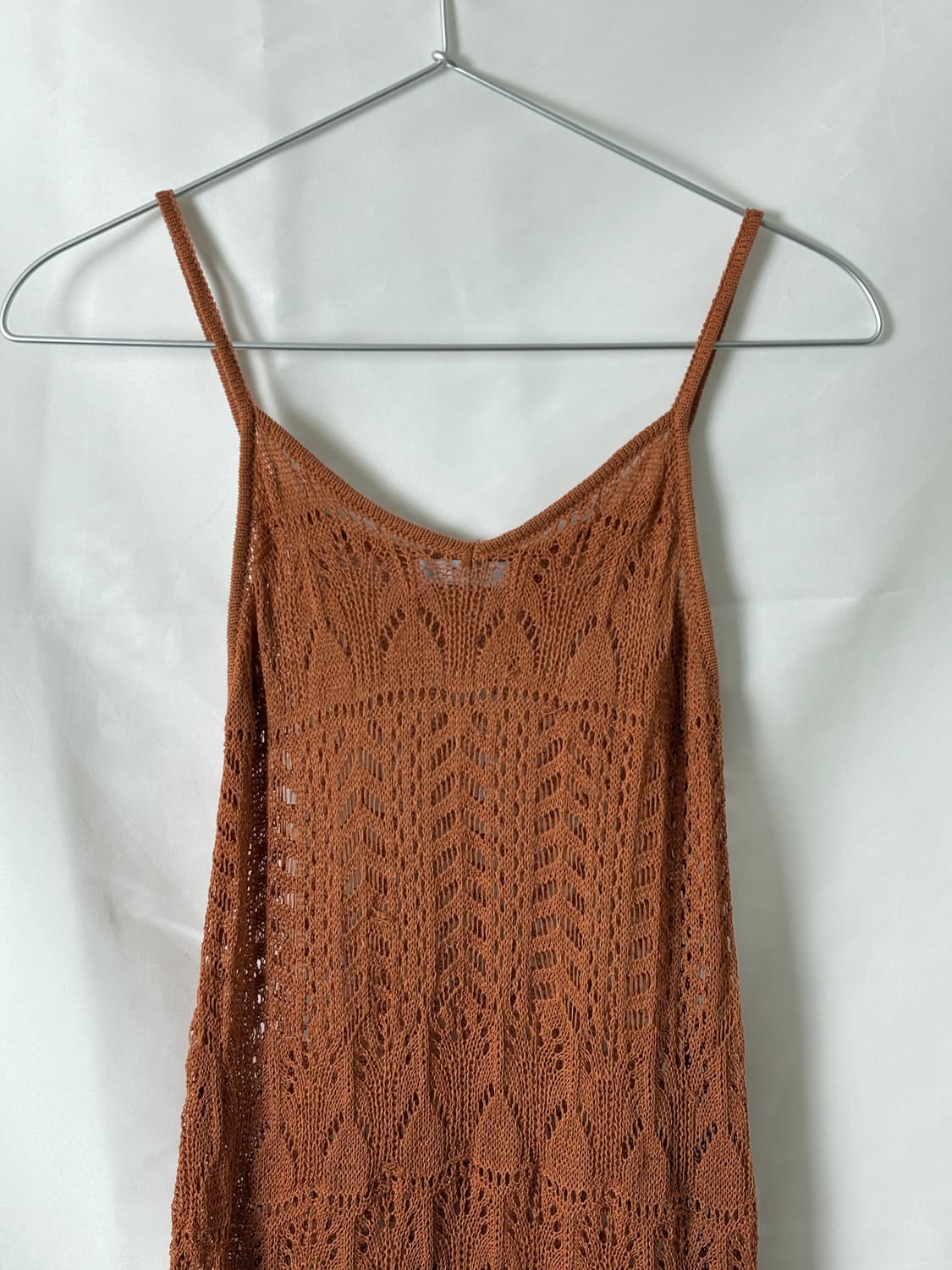 오렌지 니트 슬립 원피스 상품이미지6