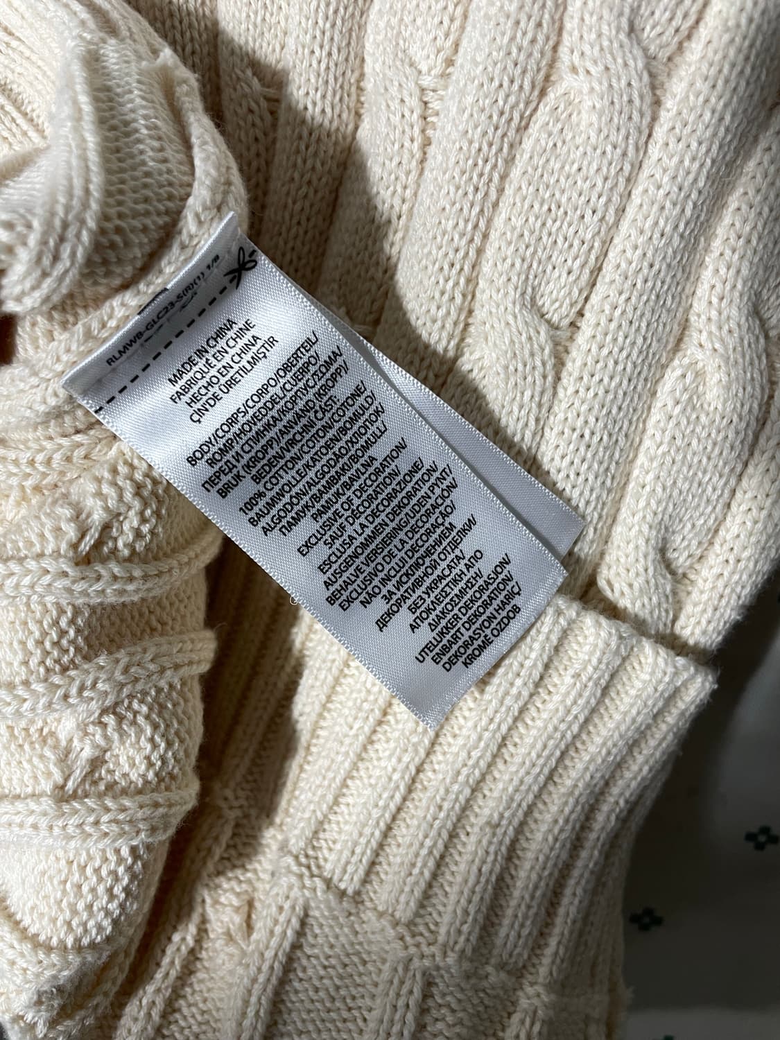 슬림핏 케이블 니트 상품이미지6