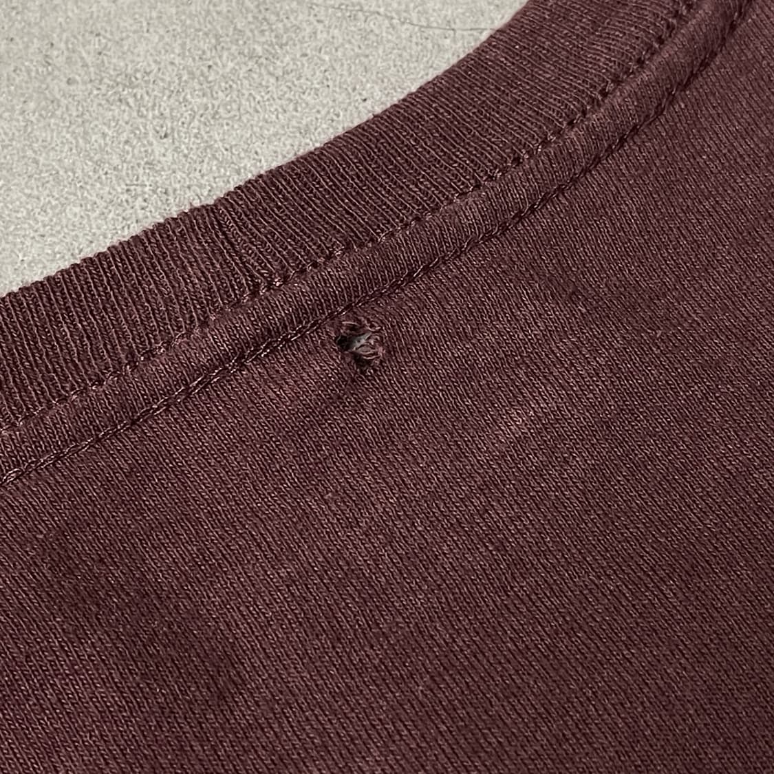 CARHARTT 칼하트 빈티지 버건디 롱 슬리브 스웨트셔츠 A00393 상품이미지7