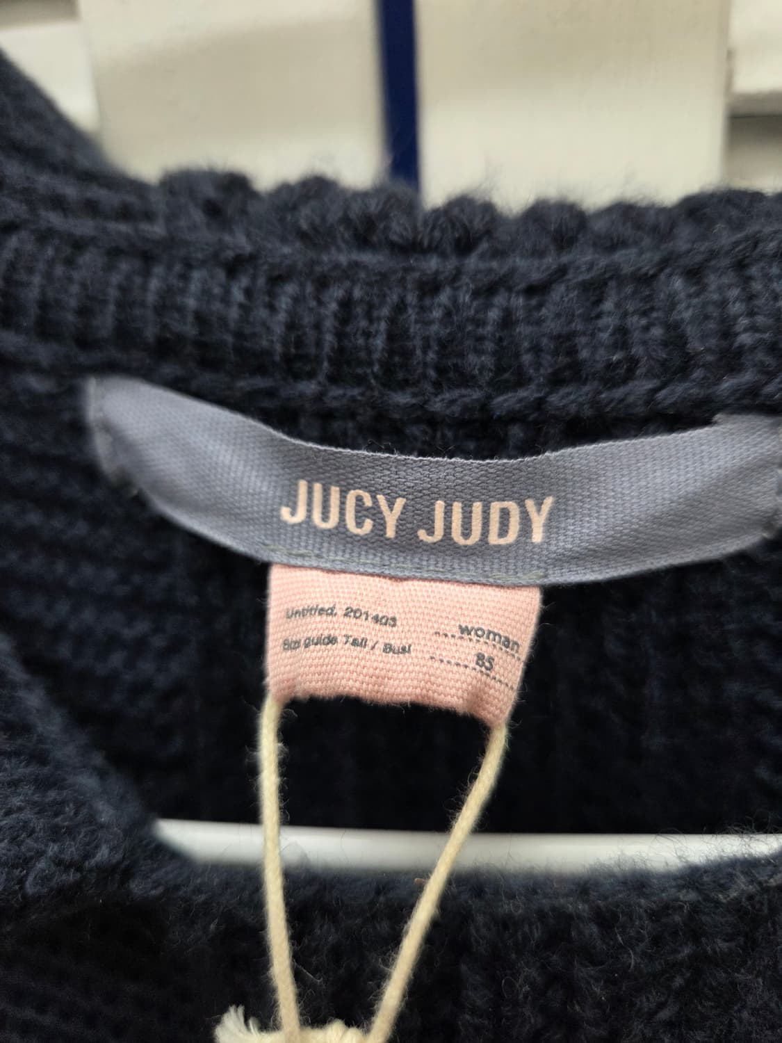 쥬시쥬디 니트 롱 베스트 상품이미지4