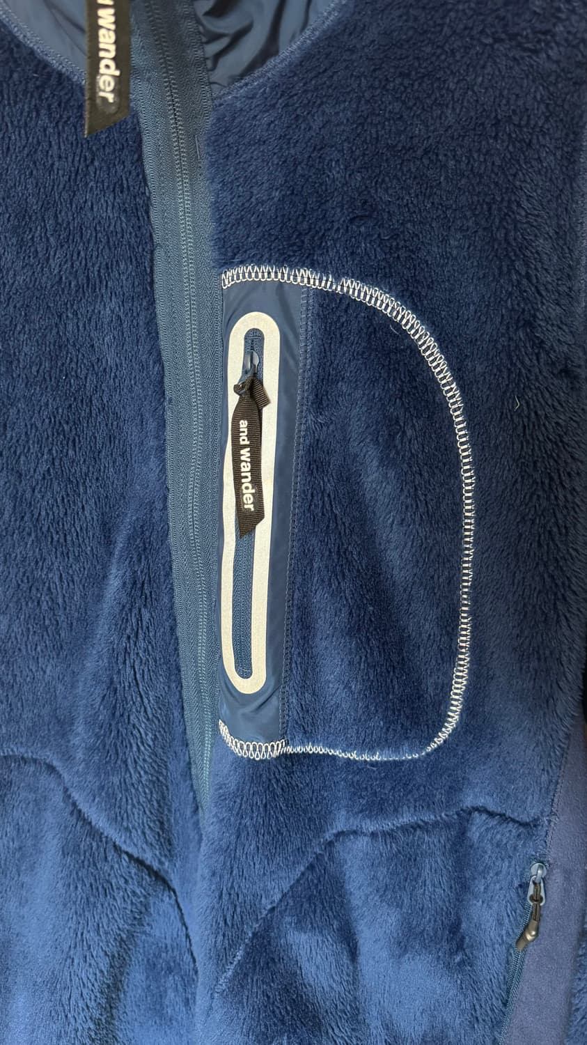 앤드원더 하이로프트 플리스 자켓 후리스 XL ANDWANDER 상품이미지5
