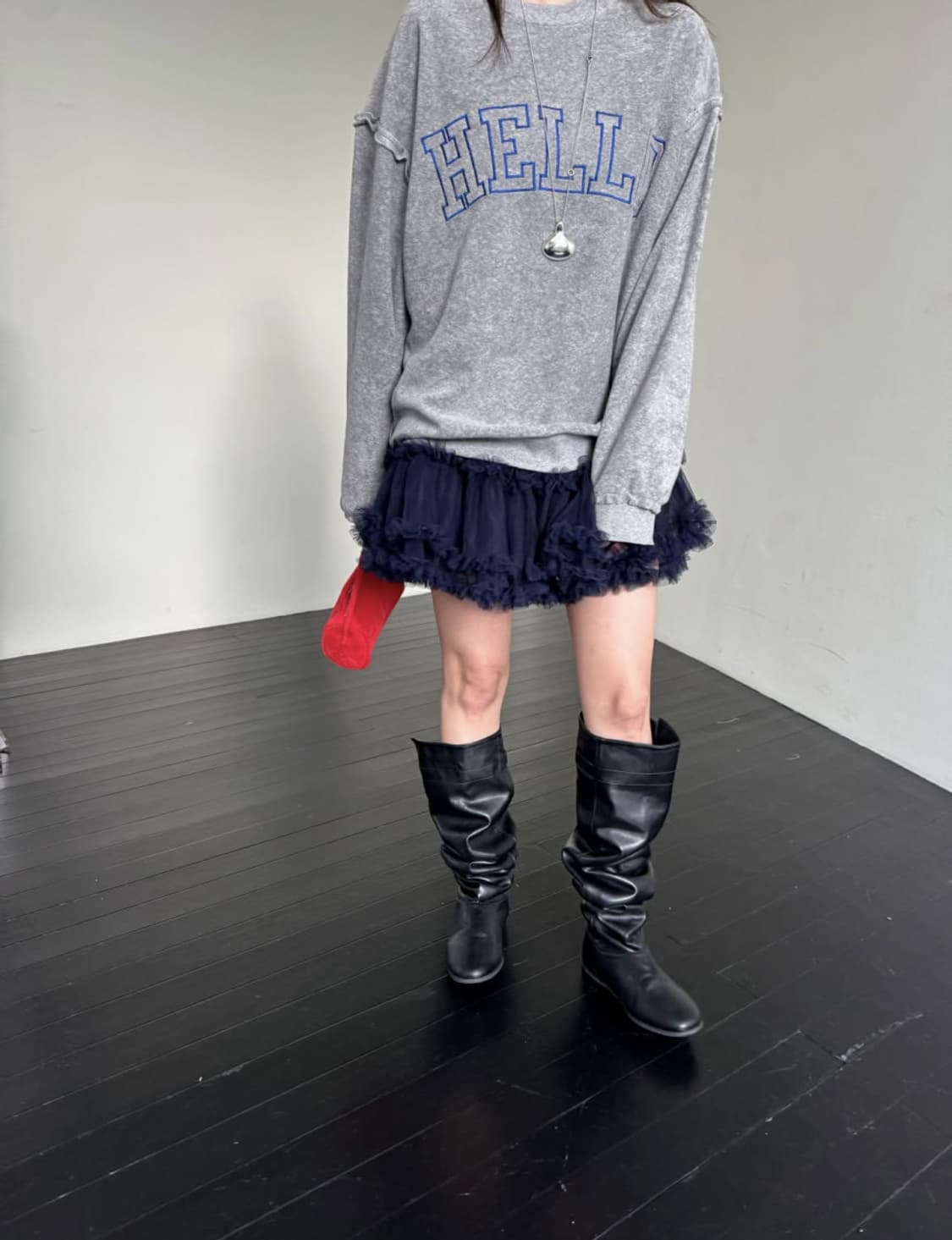 에그이즈 퍼즈캉캉스커트 상품이미지4