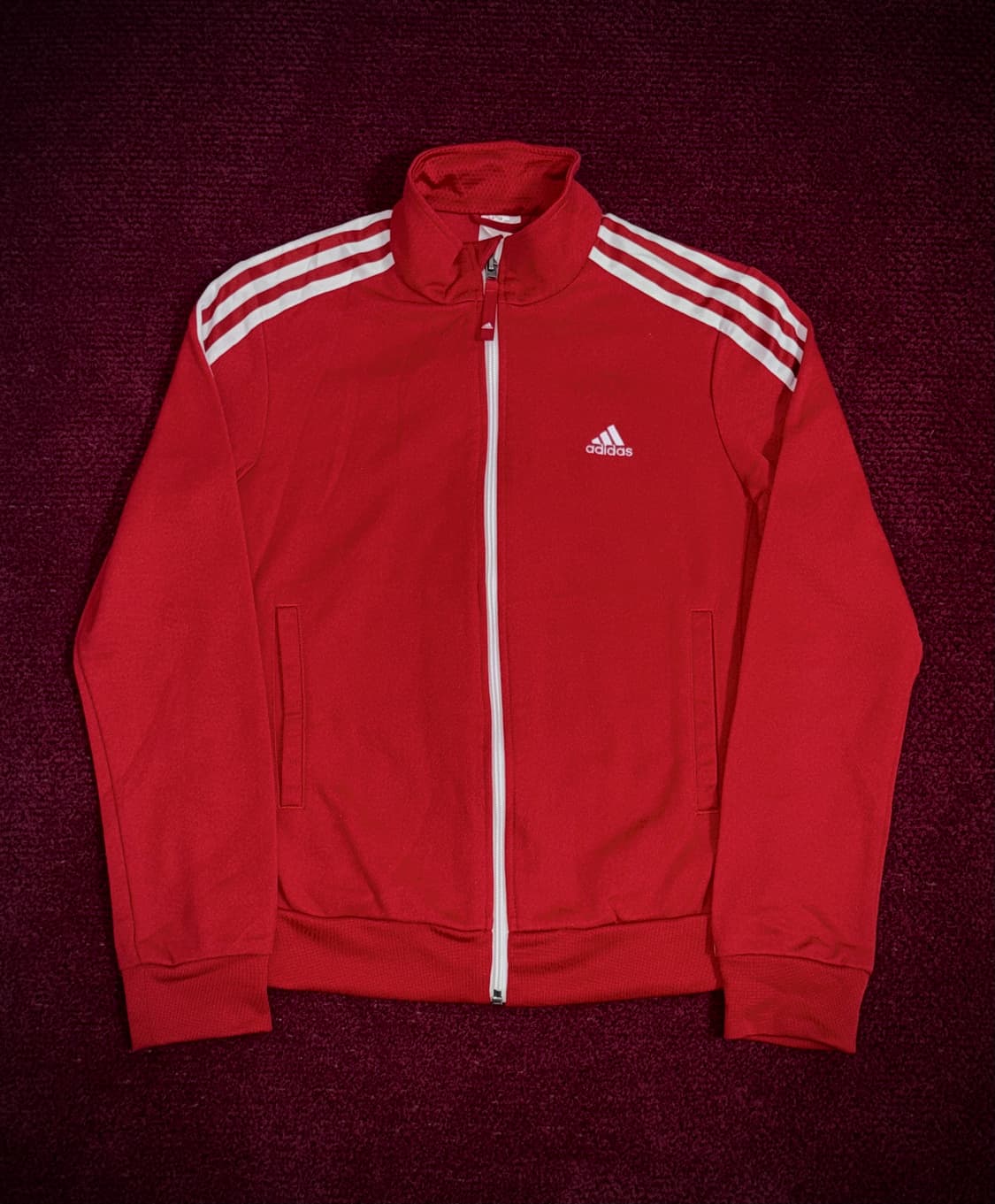 아디다스 화이트 라인 레드 트랙탑 져지 95 상품이미지1