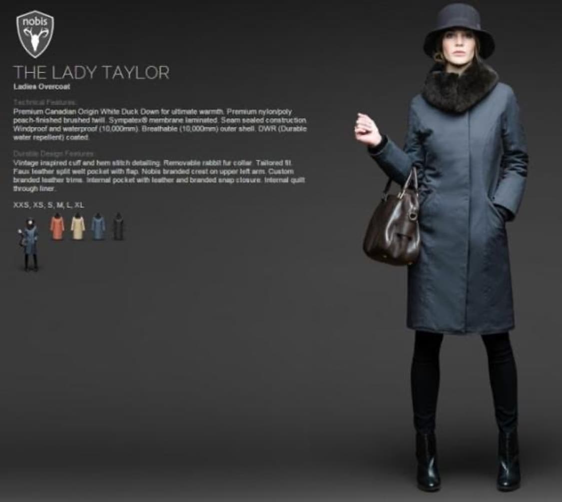 S/ 노비스 테일러 퍼 트림 롱패딩 점퍼 상품이미지2