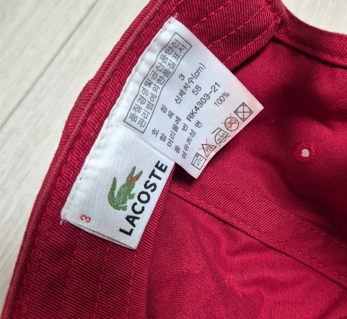 라코스테 볼캡 모자 상품이미지4