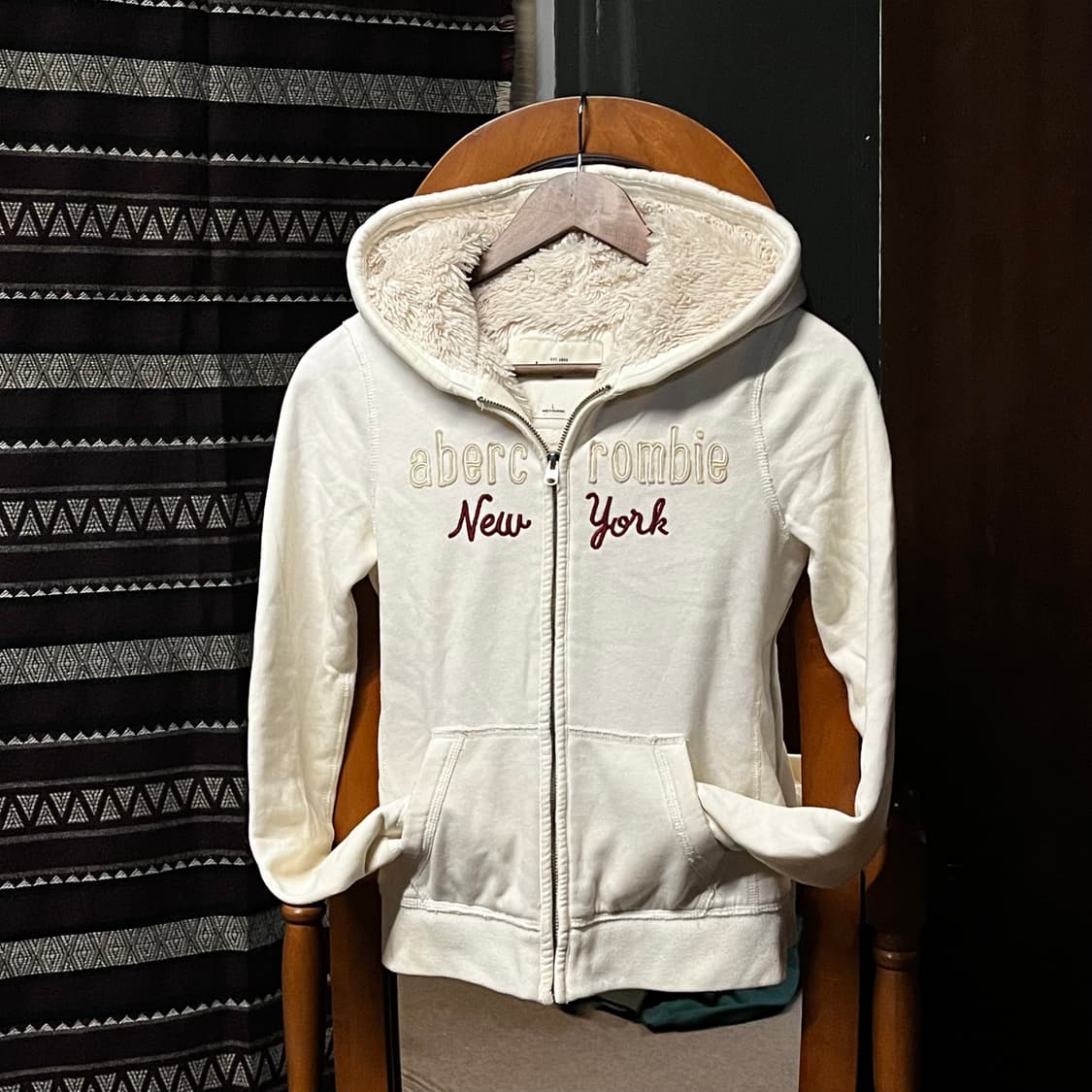 아베크롬비 딱붙핏 울프죠 후드집업 44-55 상품이미지1