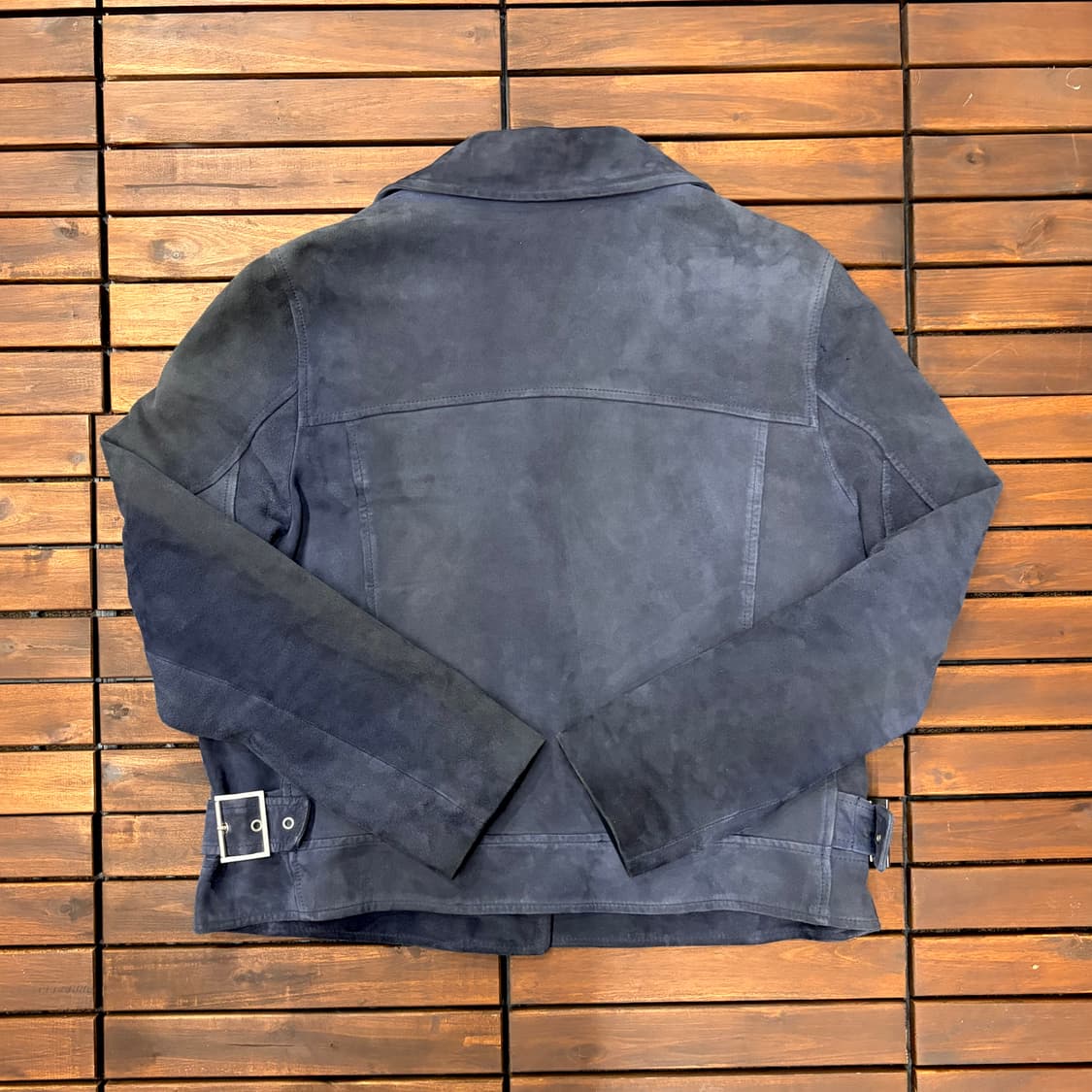 더블라이더 스웨이드 고트스킨 숏 자켓 (M) 상품이미지4