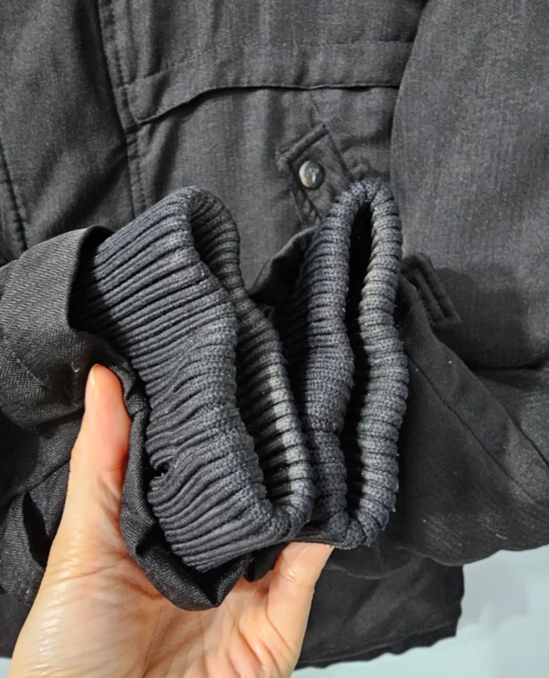 노비스 야테시 블랙 남성 패딩 95 상품이미지7