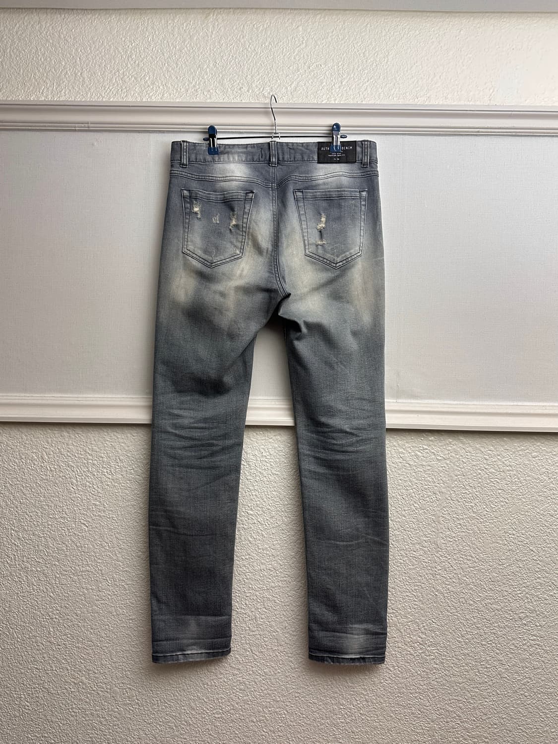 Ubjeans 디스트레스 & 리프드 스키니 진 상품이미지10