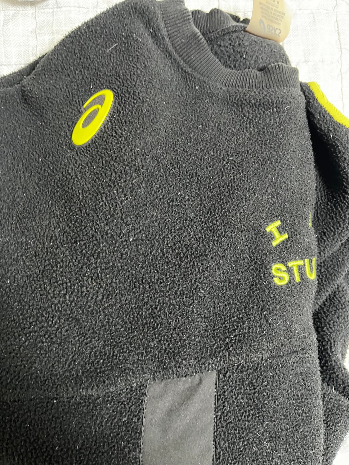 (M)아이앱스튜디오 아식스 플리스 맨투맨 상품이미지3