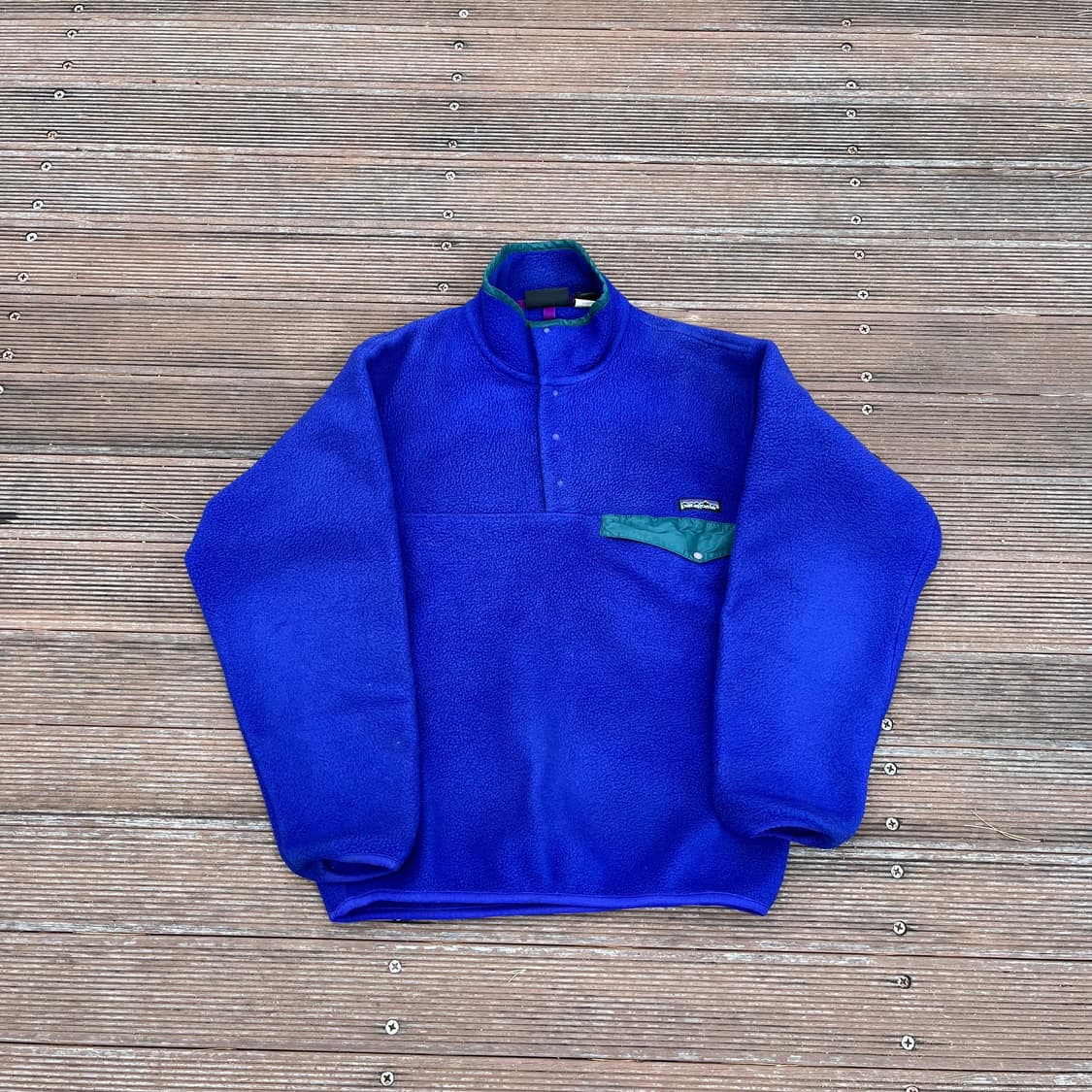 [XS] 90s 빈티지 파타고니아 신칠라 퍼플 블루 상품이미지1